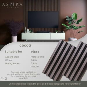 WPC Wall panel - Cocoa