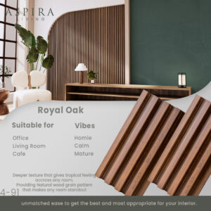 WPC Wall panel - Royal Oak