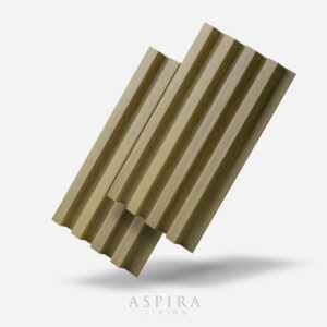 Alternative view of WPC Wall panel - Walnut