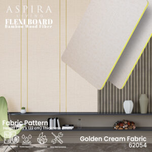 Flexi Board Fabric - Golden Cream