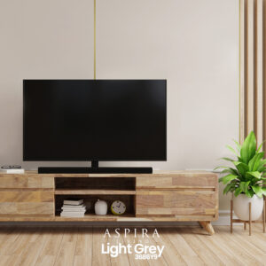 Alternative view of Flexi Board Solid Light Grey - Wall panel PVC