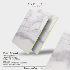 Alternative view of Flexi Board Marble Bianco Carrara - Marmer Putih