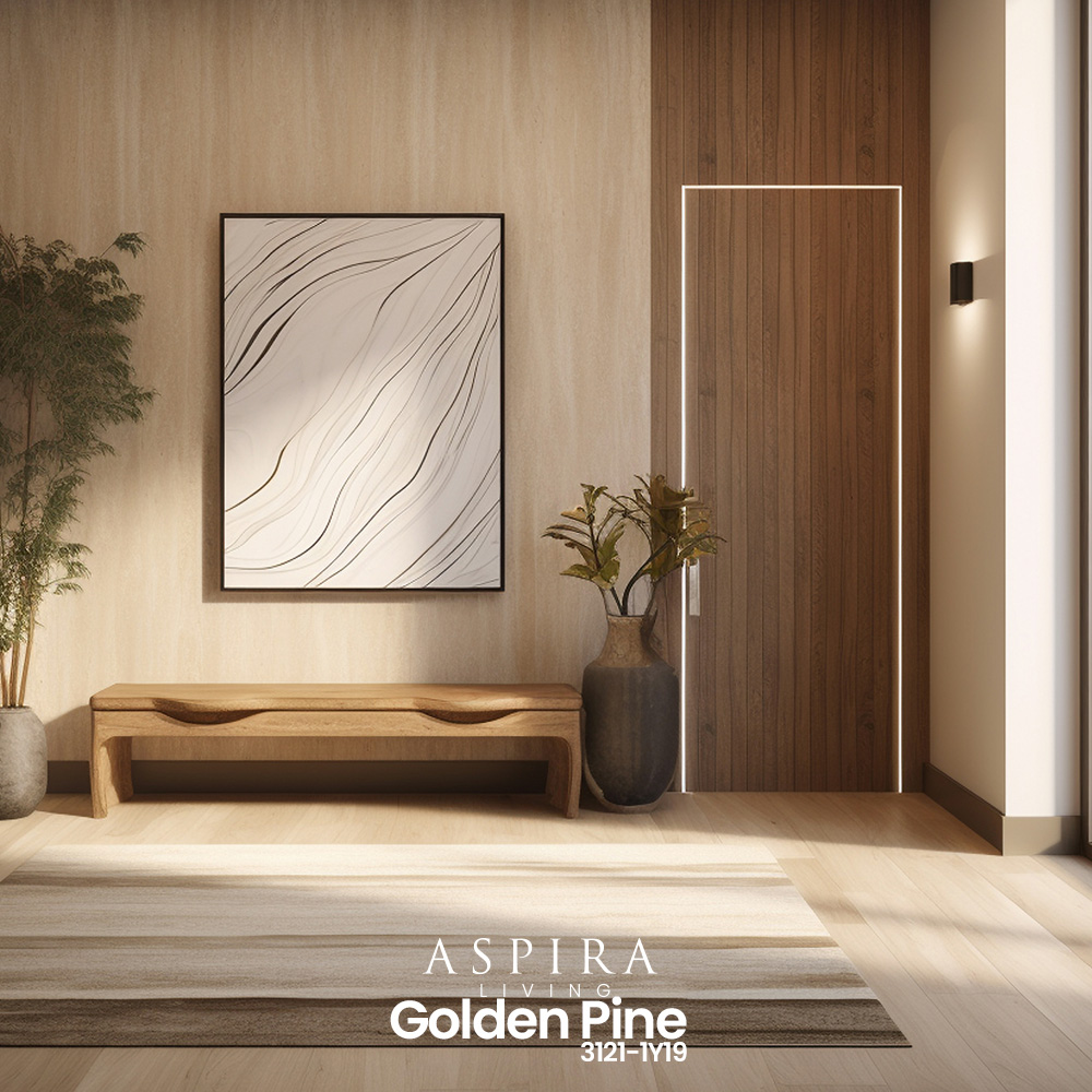 Flexi Board Golden Pine - Wall panel PVC Motif Kayu - Image 3