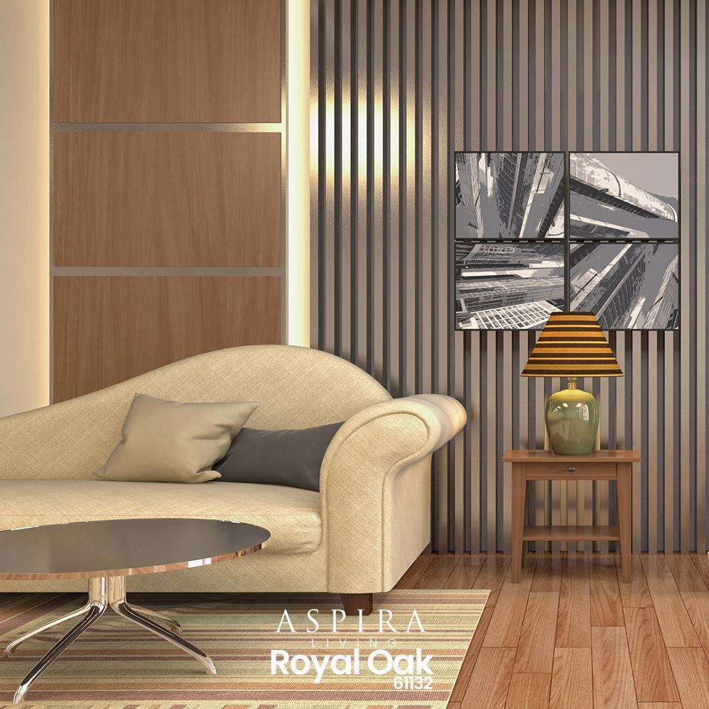 Flexi Board Royal Oak - Wall panel PVC Motif Kayu - Image 3