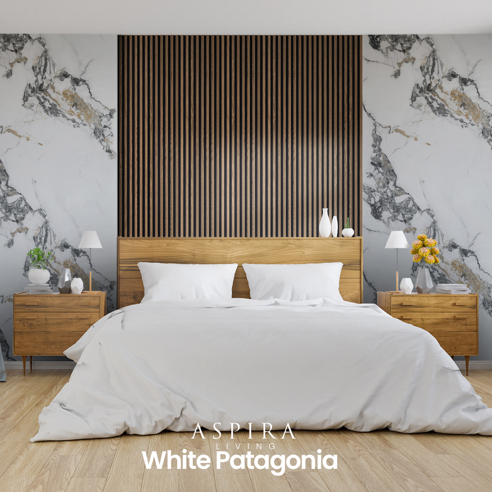 UV Board 3mm White Patagonia Wall Panel Dinding Marmer - Image 3