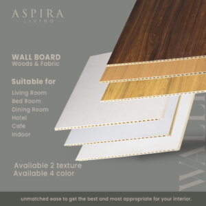 Alternative view of Wall Board Coffee Latte Fabric