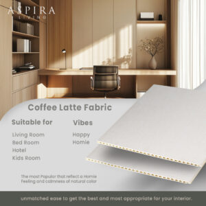 Wall Board Coffee Latte Fabric