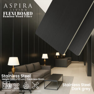 Flexi Board Stainless Steel Dark Grey