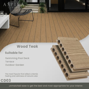 Decking Flooring Wood Teak CD03