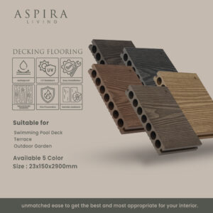 Alternative view of Decking Flooring Dark Walnut MD03