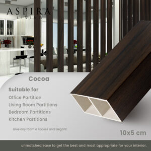 WPC Hollow Indoor 10cm Cocoa